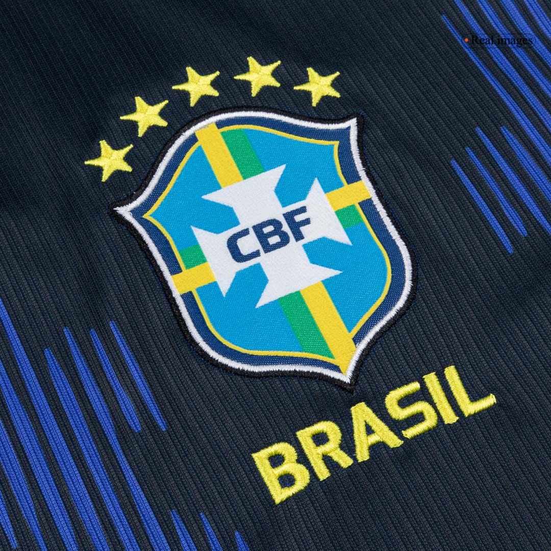 Brazil Away Soccer Jersey World Cup 2026 Navy - gojersey