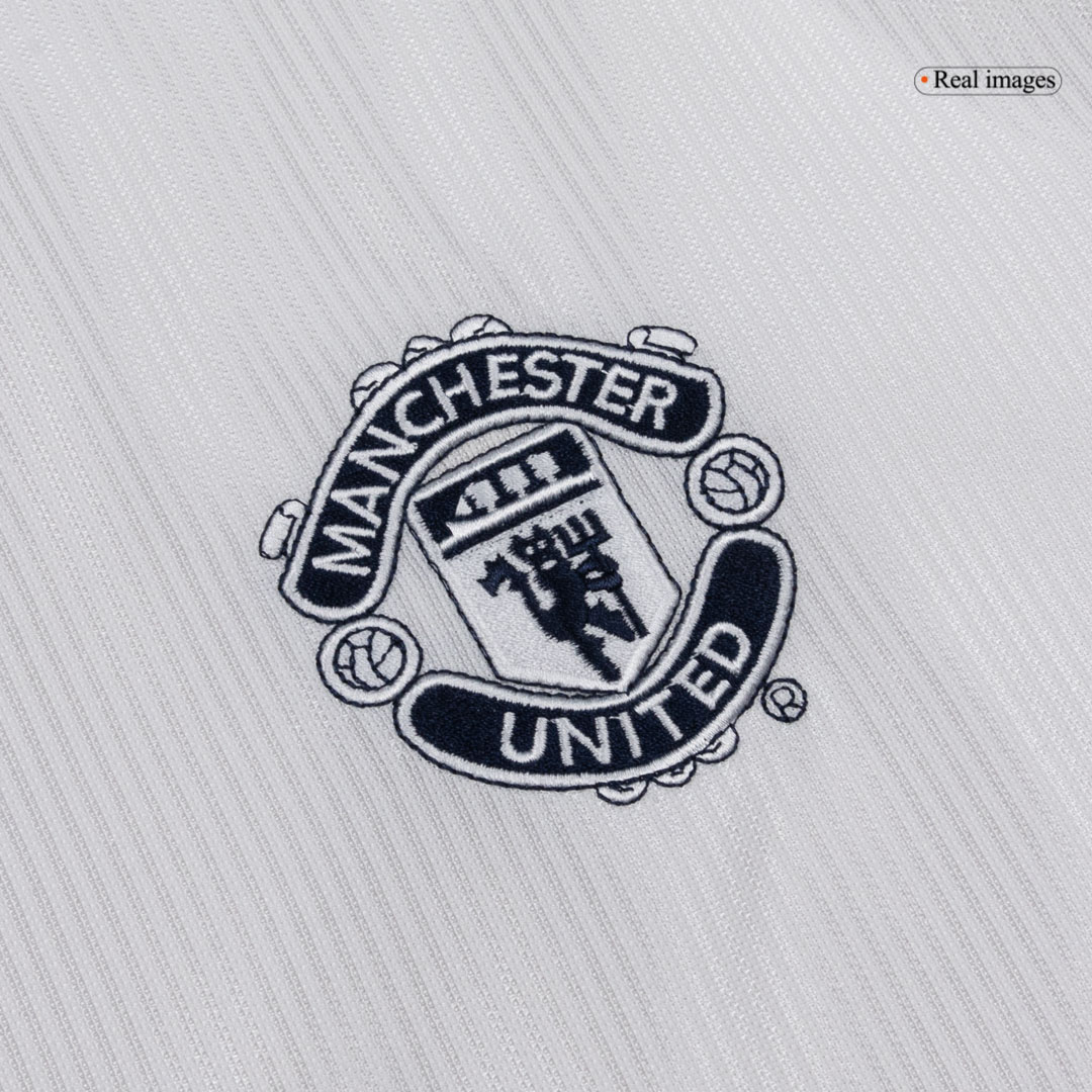 Manchester United BECKHAM #7 Away Soccer Jersey Retro 2000/01 - gojersey