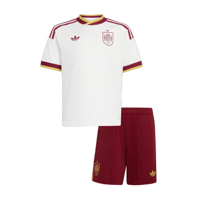 Kid's Spain Home Jersey Kit (Jersey+Shorts）World Cup 2026 - gojersey