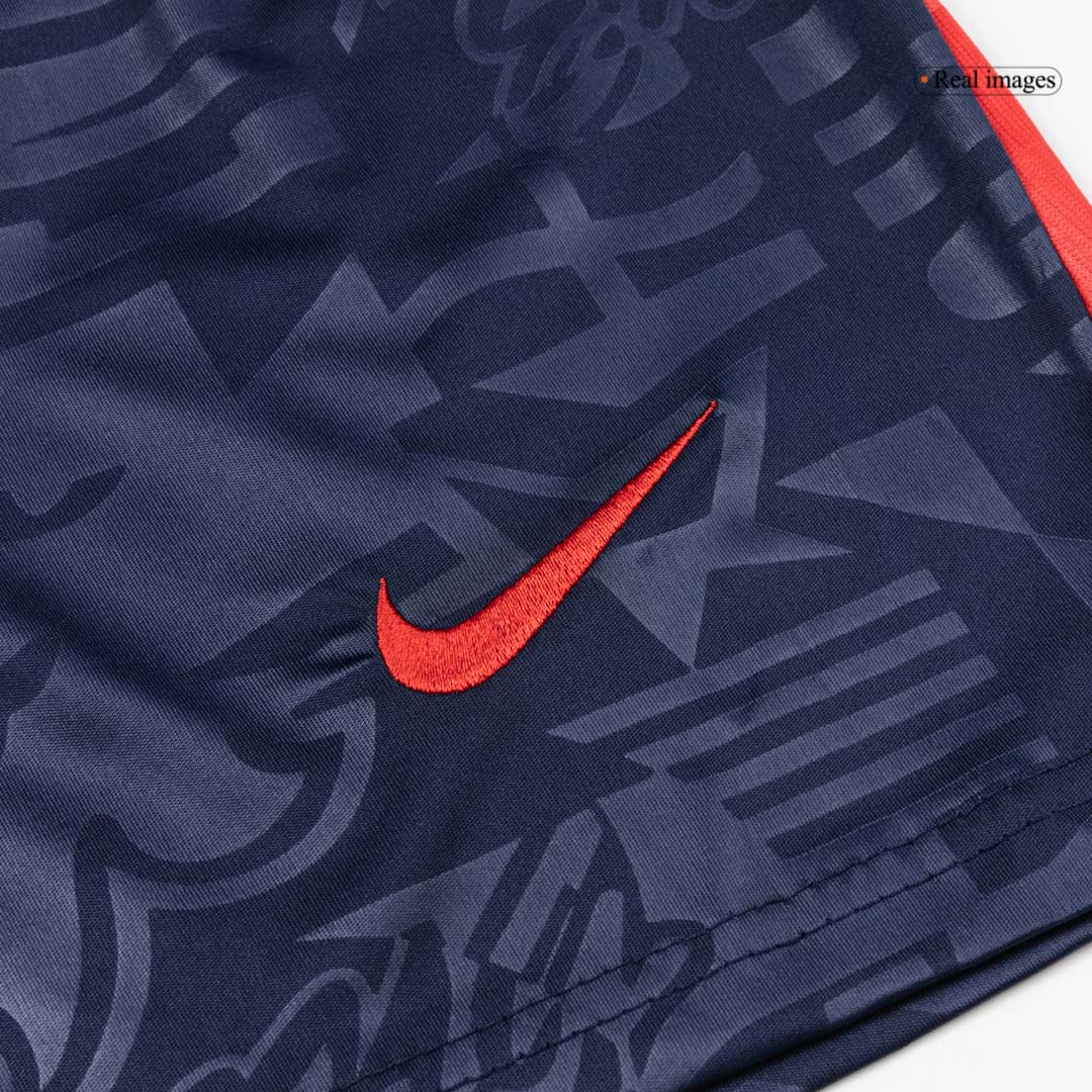 Kid's England Away Soccer Jersey Kit(Jersey+Shorts) World Cup 2026 White - gojersey