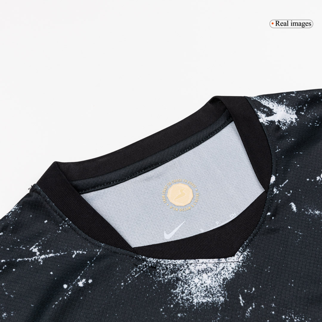 Canada Away Soccer Jersey World Cup 2026 Black - gojersey