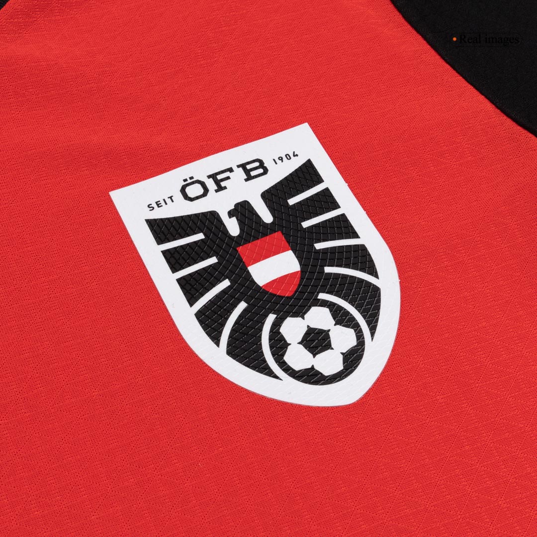 Austria Home Soccer Jersey Authentic 2026 - gojersey