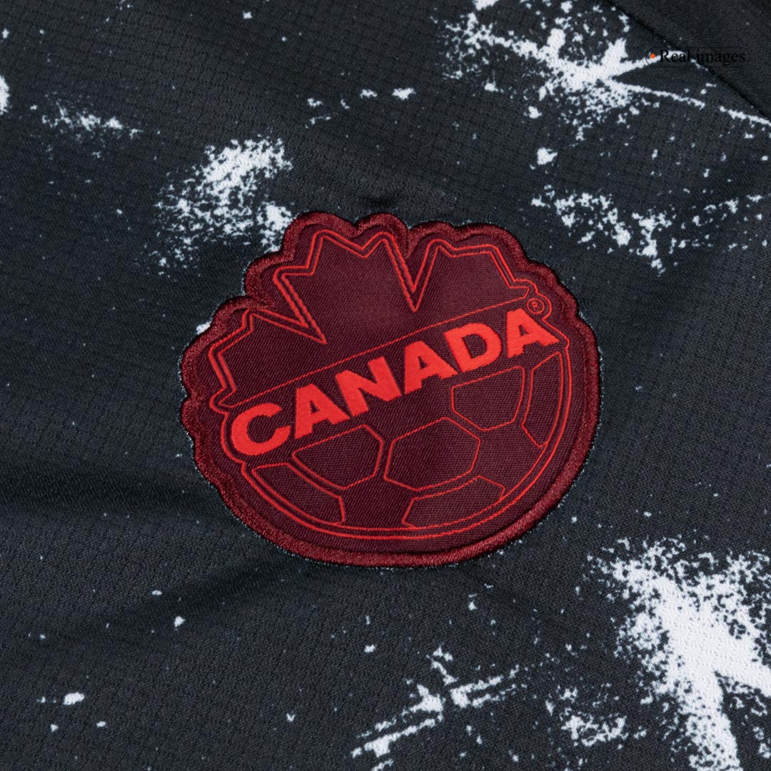 Canada Away Soccer Jersey World Cup 2026 Black - gojersey