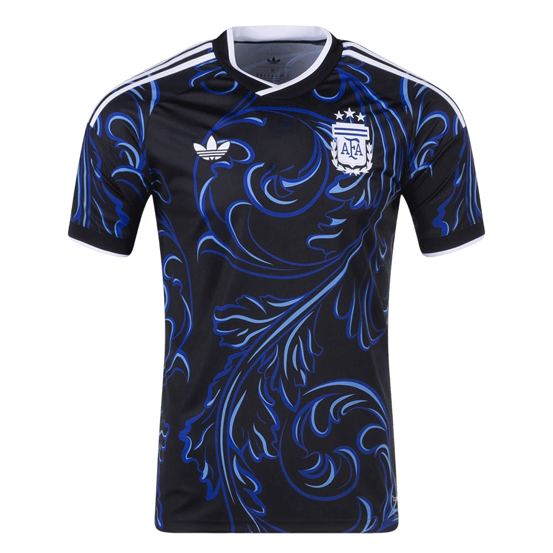 Argentina Away Soccer Jersey World Cup 2026 Black - gojersey