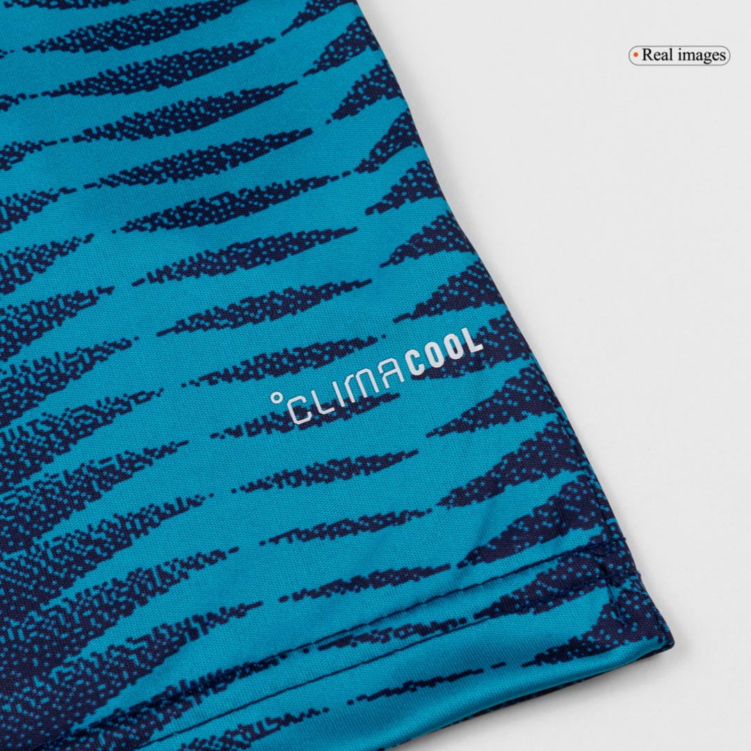 Kid's Colombia Away Soccer Jersey Kit(Jersey+Shorts) World Cup 2026 Blue - gojersey