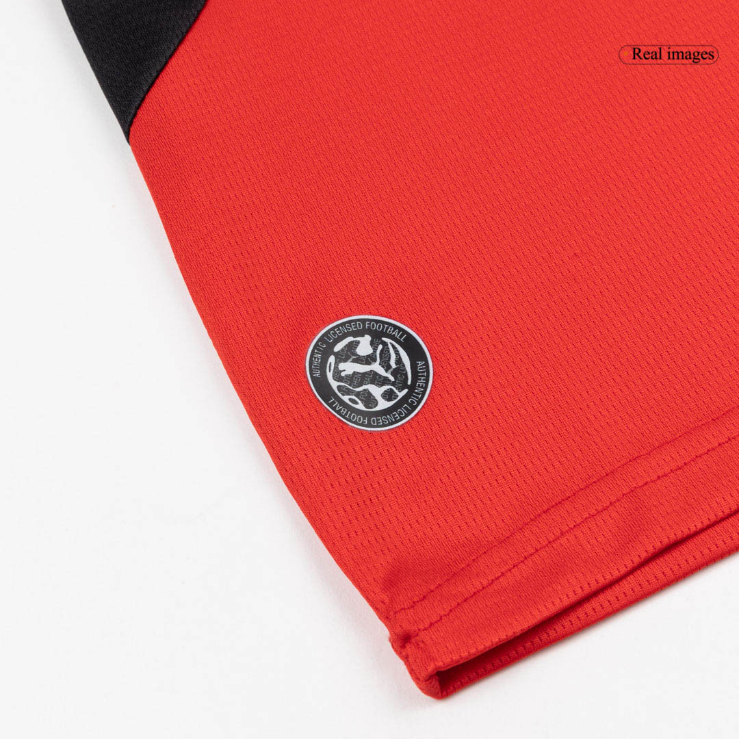 Kid's Austria Home Soccer Jersey Kit(Jersey+Shorts) World Cup 2026 Red - gojersey