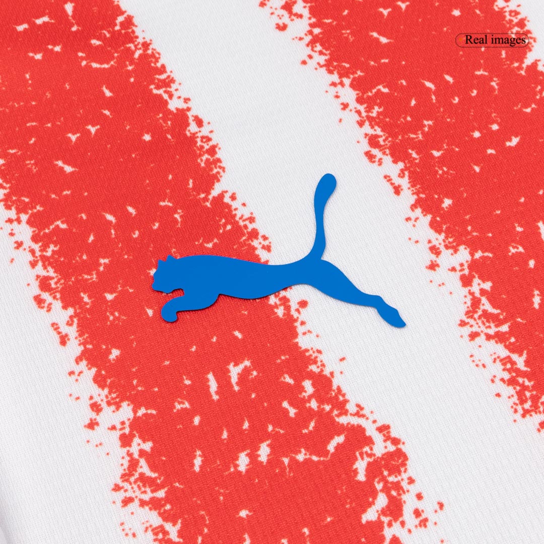 Paraguay Home Soccer Jersey World Cup 2026 Red & White - gojersey