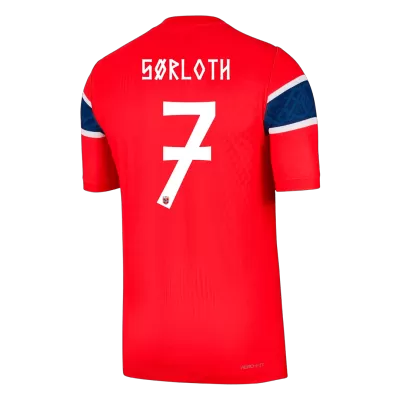 Norway SØRLOTH #7 Home Soccer Jersey Authentic 2026 - gojersey