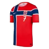 Norway SØRLOTH #7 Home Soccer Jersey Authentic 2026 - gojersey