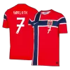 SØRLOTH #7 Norway Home Jersey World Cup 2026 - gojersey