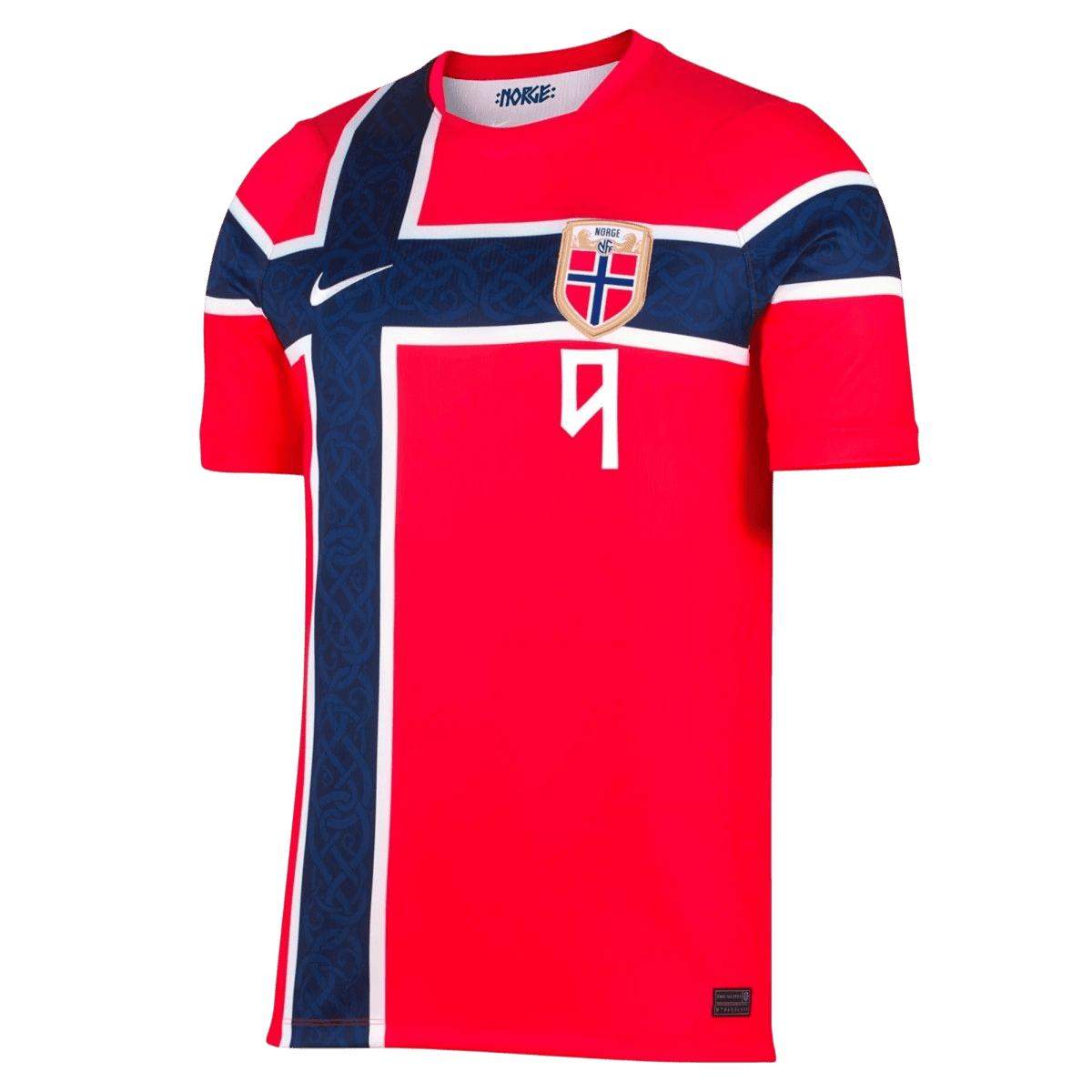 Norway BRAUT HAALAND #9 Home Soccer Jersey Authentic 2026 - gojersey