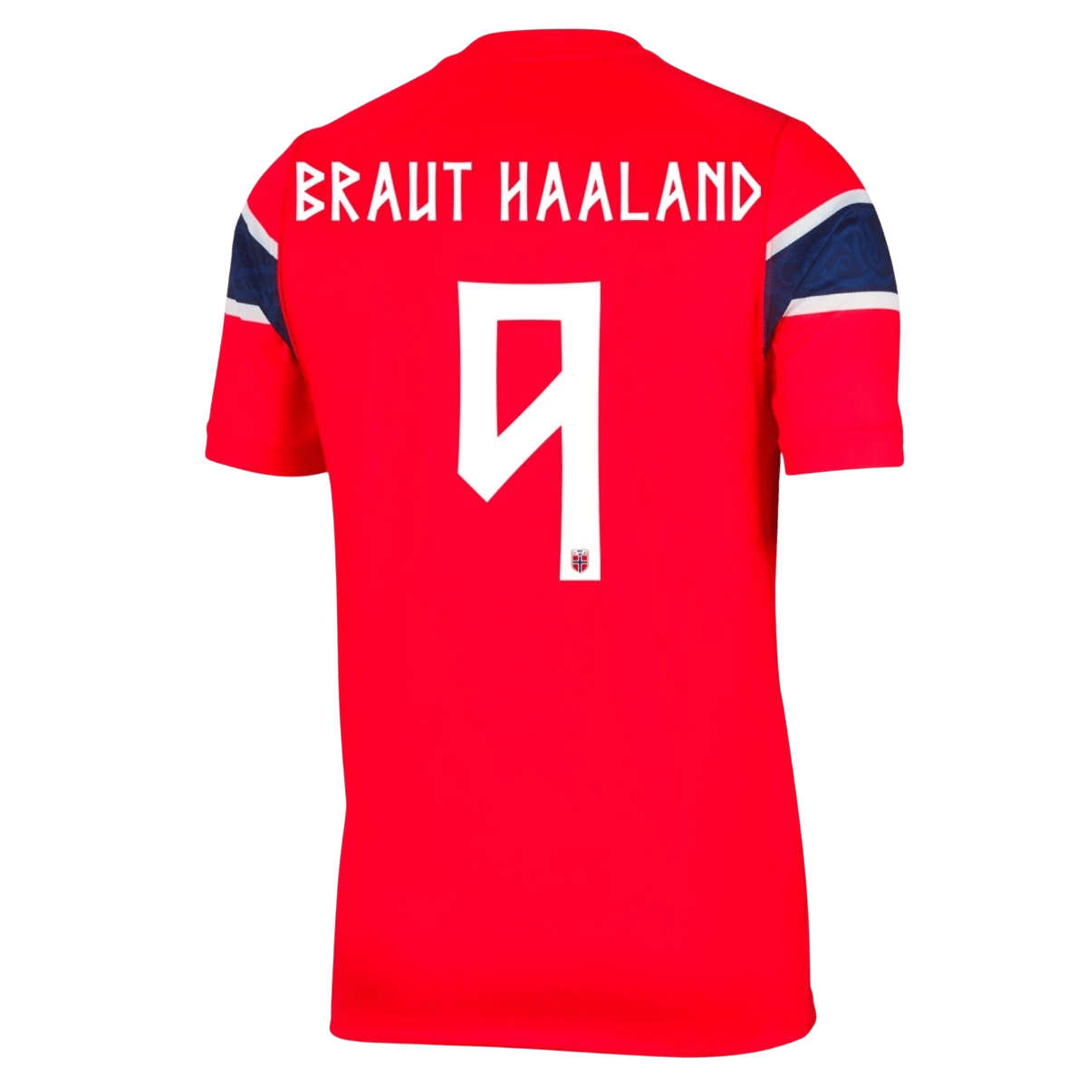 Norway BRAUT HAALAND #9 Home Soccer Jersey Authentic 2026 - gojersey