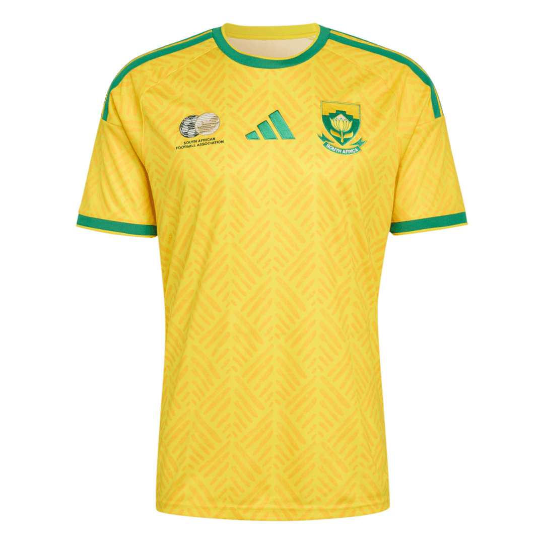 South Africa Home Soccer Jersey World Cup 2026 Yellow - gojersey