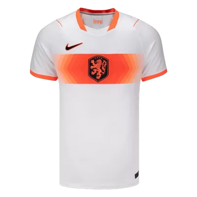Netherlands Away Soccer Jersey World Cup 2026 White - gojersey