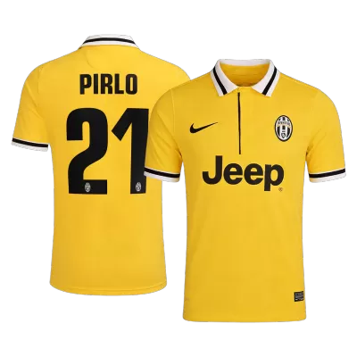 Juventus PIRLO #21 Away Soccer Jersey Retro 2013/14 - gojersey