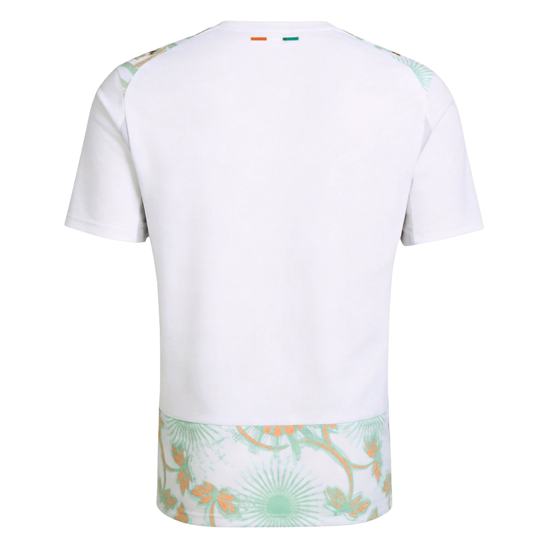 Côte d'Ivoire Away Soccer Jersey World Cup 2026 White - gojersey