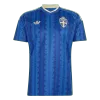 Sweden Away Soccer Jersey World Cup 2026 Blue - gojersey
