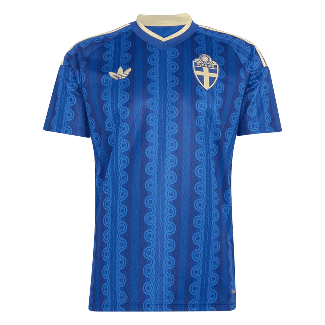 Sweden Away Soccer Jersey World Cup 2026 Blue - gojersey