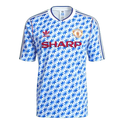 Manchester United Away Soccer Jersey Retro 1990/92 - gojersey