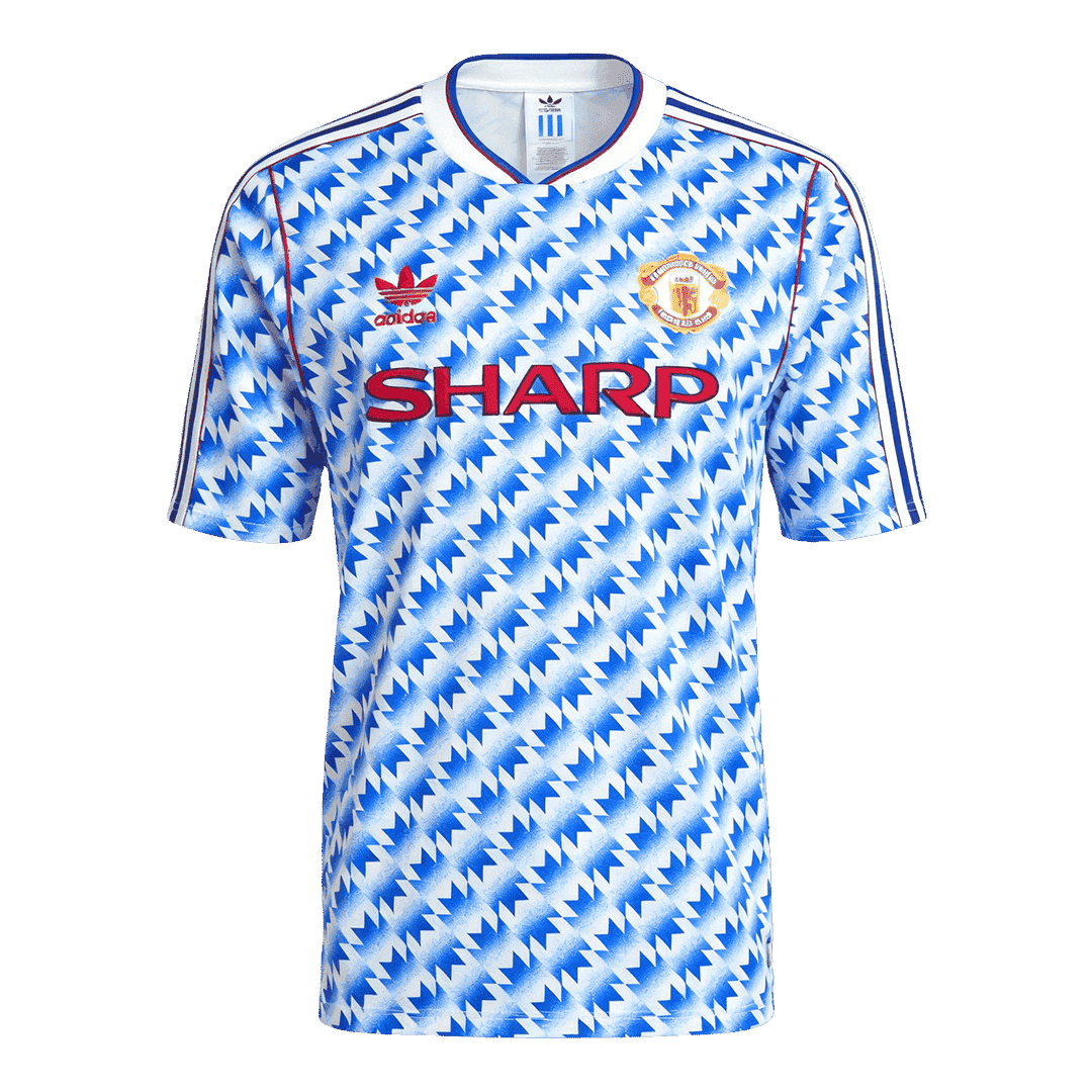 Manchester United Away Soccer Jersey Retro 1990/92 - gojersey