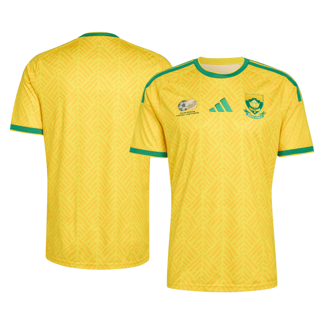South Africa Home Soccer Jersey World Cup 2026 Yellow - gojersey