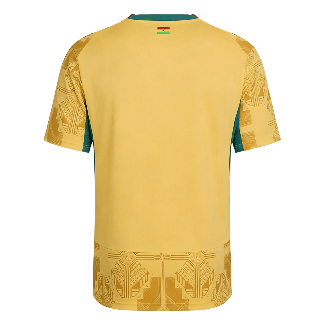 Ghana Away Soccer Jersey World Cup 2026 Yellow - gojersey