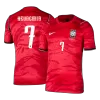 HEUNGMIN #7 South Korea Home Soccer Jersey World Cup 2026 Red - gojersey