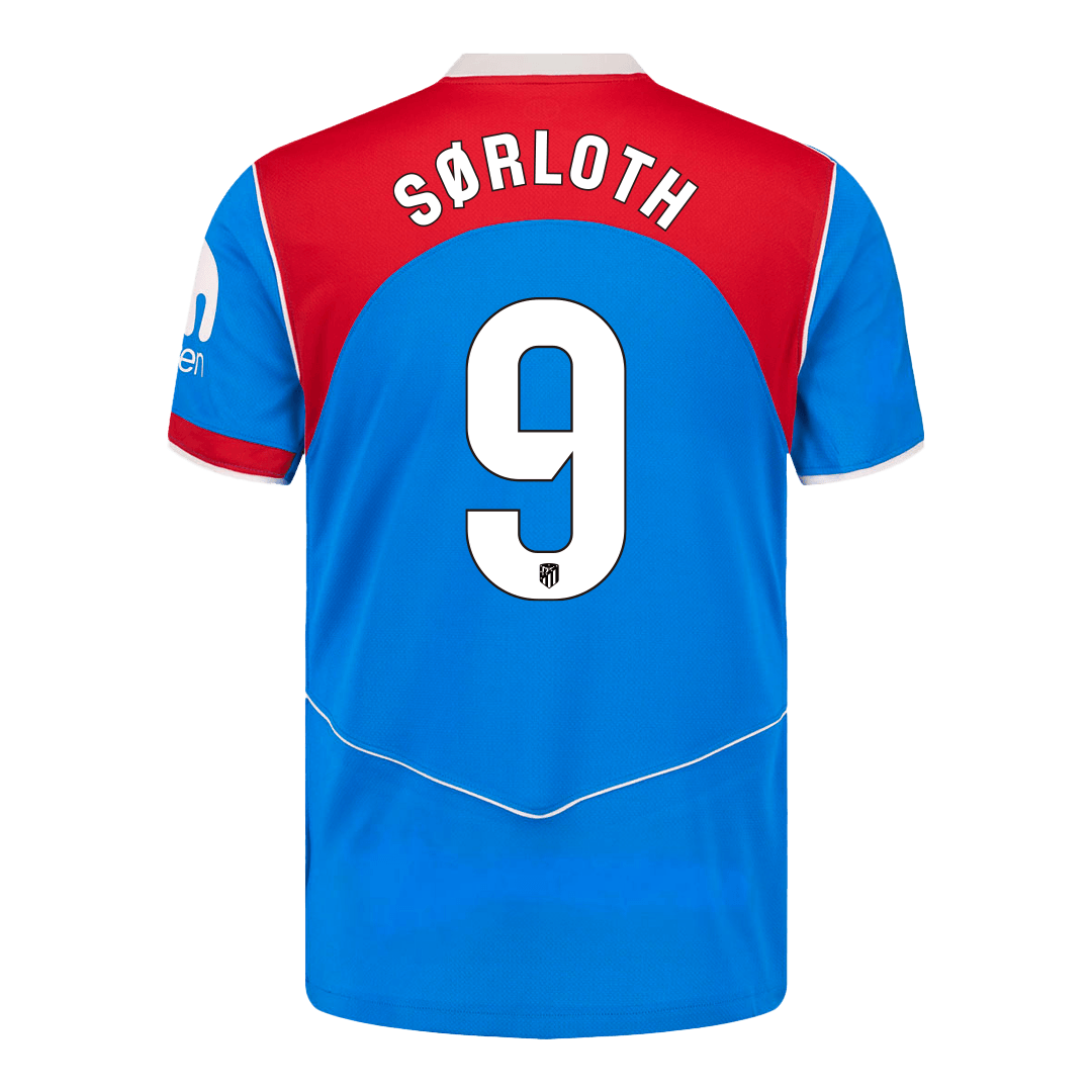 Atletico Madrid SØRLOTH #9 Third Away Soccer Jersey 2025/26 - gojersey