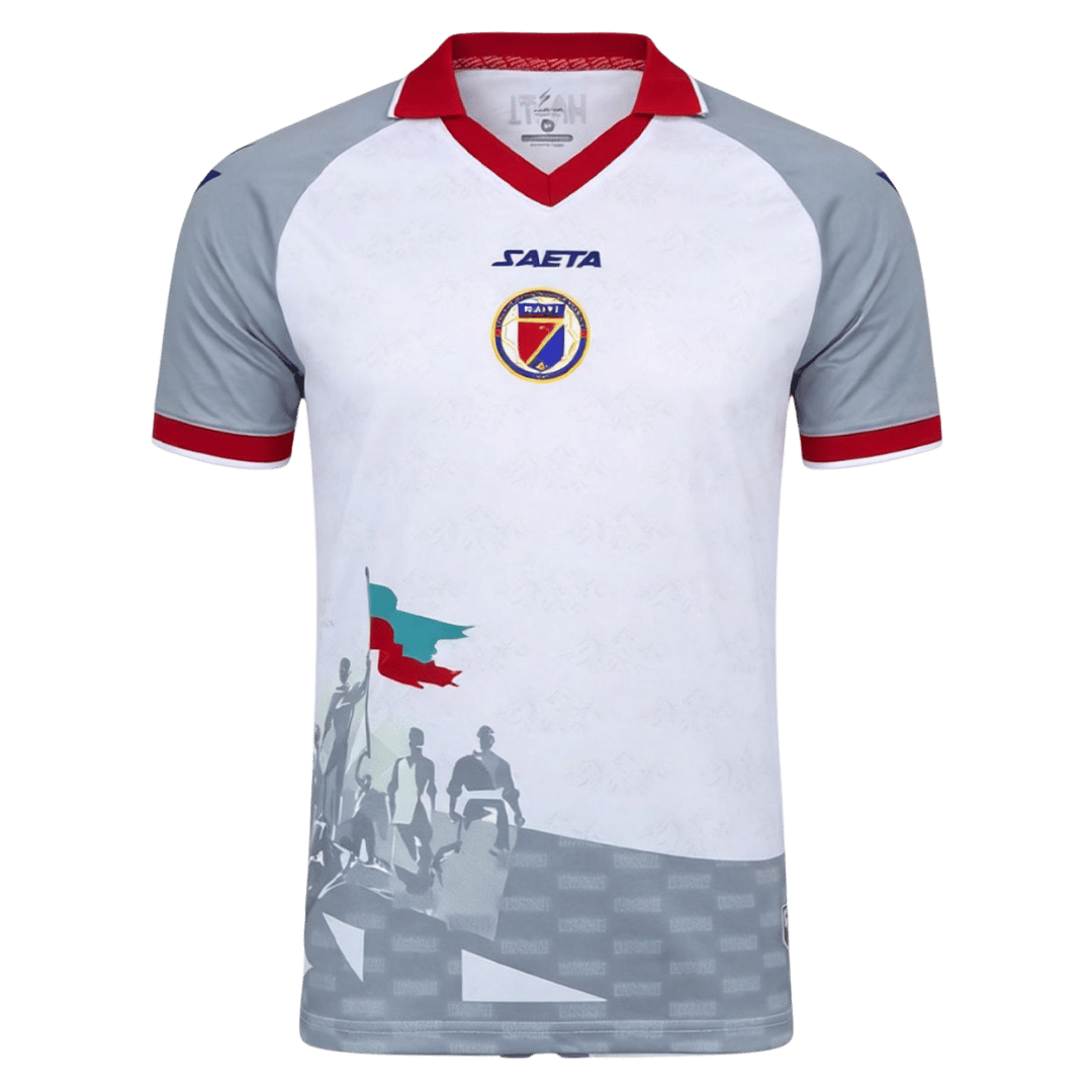 Haiti Away Soccer Jersey World Cup 2026 White - gojersey
