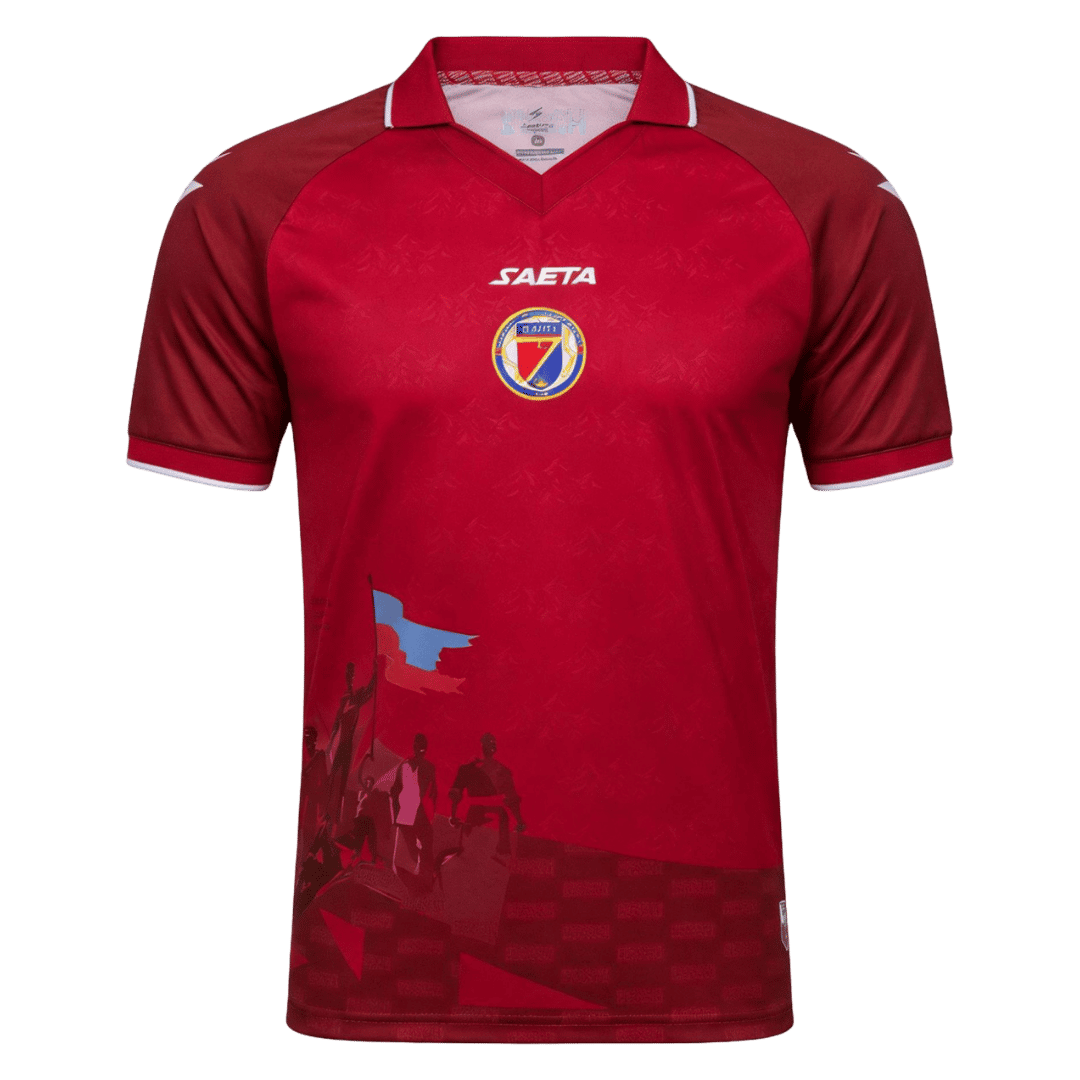 Haiti Third Soccer Jersey World Cup 2026 Red - gojersey