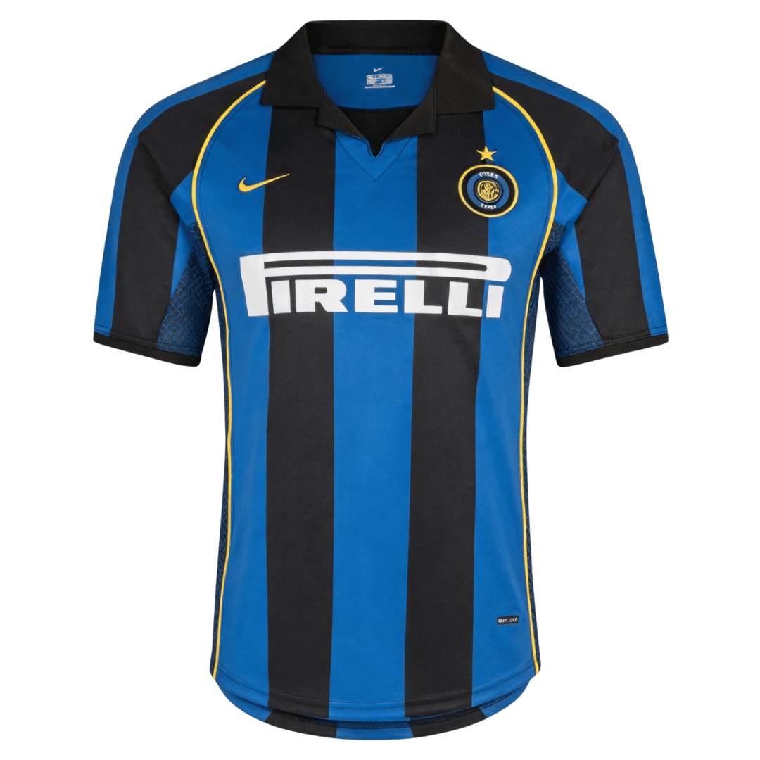 Inter Milan Home Soccer Jersey Retro 2001/02 - gojersey