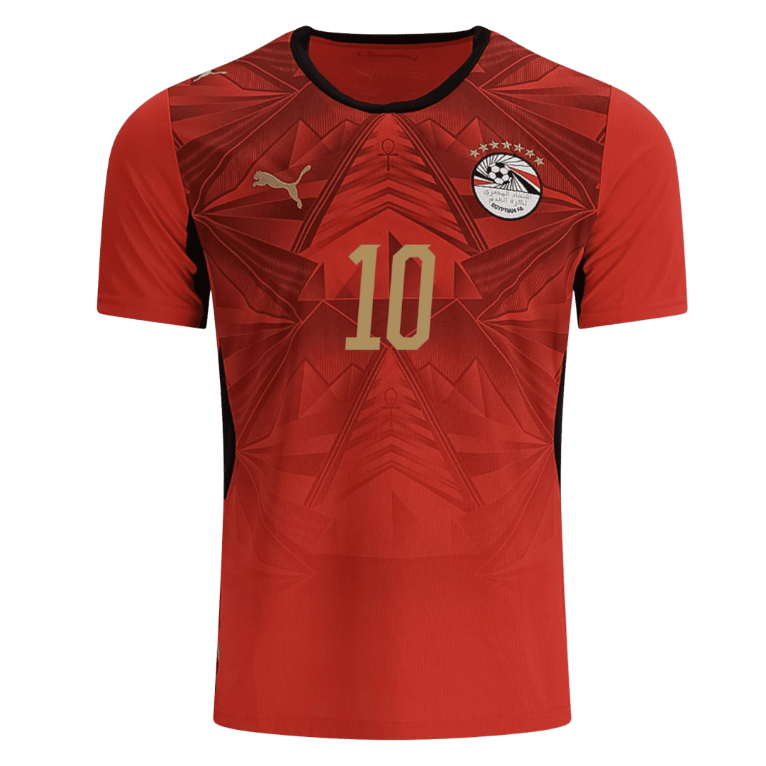 M.SALAH #10 Egypt Home Soccer Jersey World Cup 2026 Red - gojersey