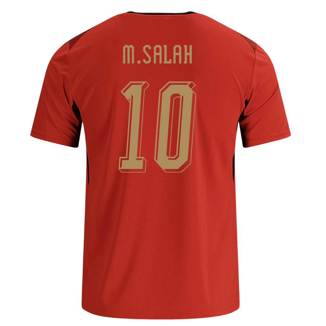 M.SALAH #10 Egypt Home Soccer Jersey World Cup 2026 Red - gojersey