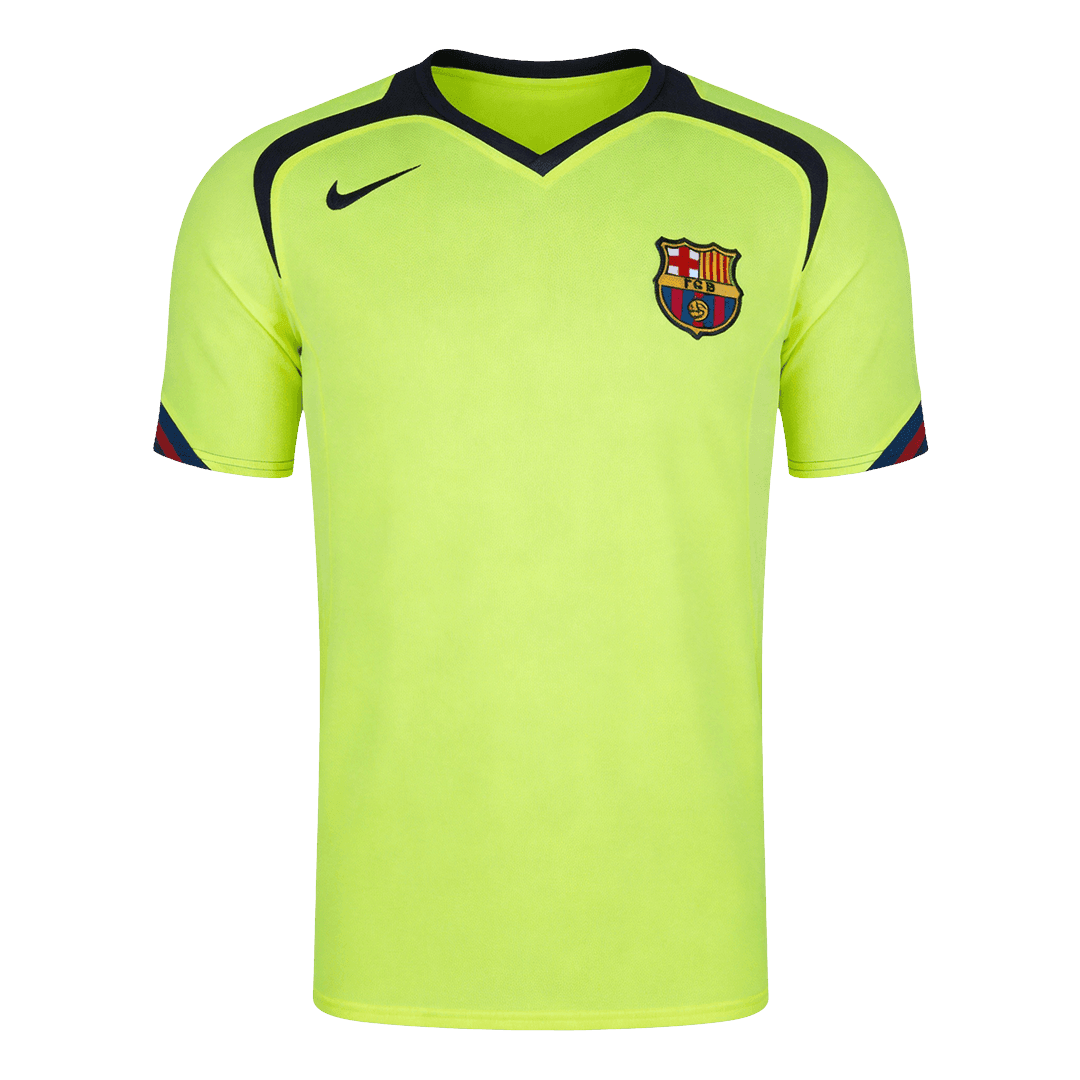Barcelona Away Soccer Jersey Retro 2005/06 - gojersey
