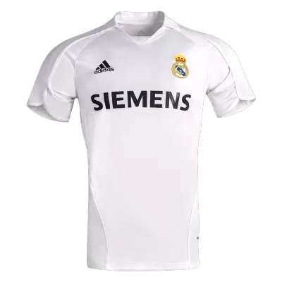 Real Madrid Home Soccer Jersey Retro 2005/06 - gojersey