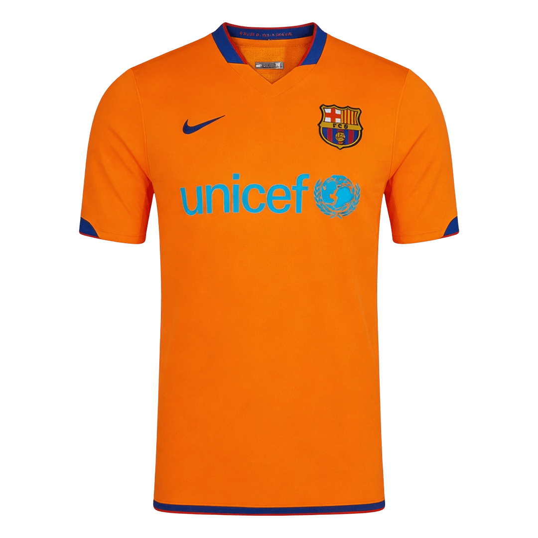 Barcelona Away Soccer Jersey Retro 2006/07 - gojersey