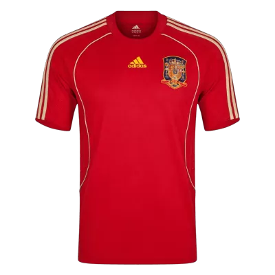 Spain Home Soccer Jersey Retro 2008 - gojersey