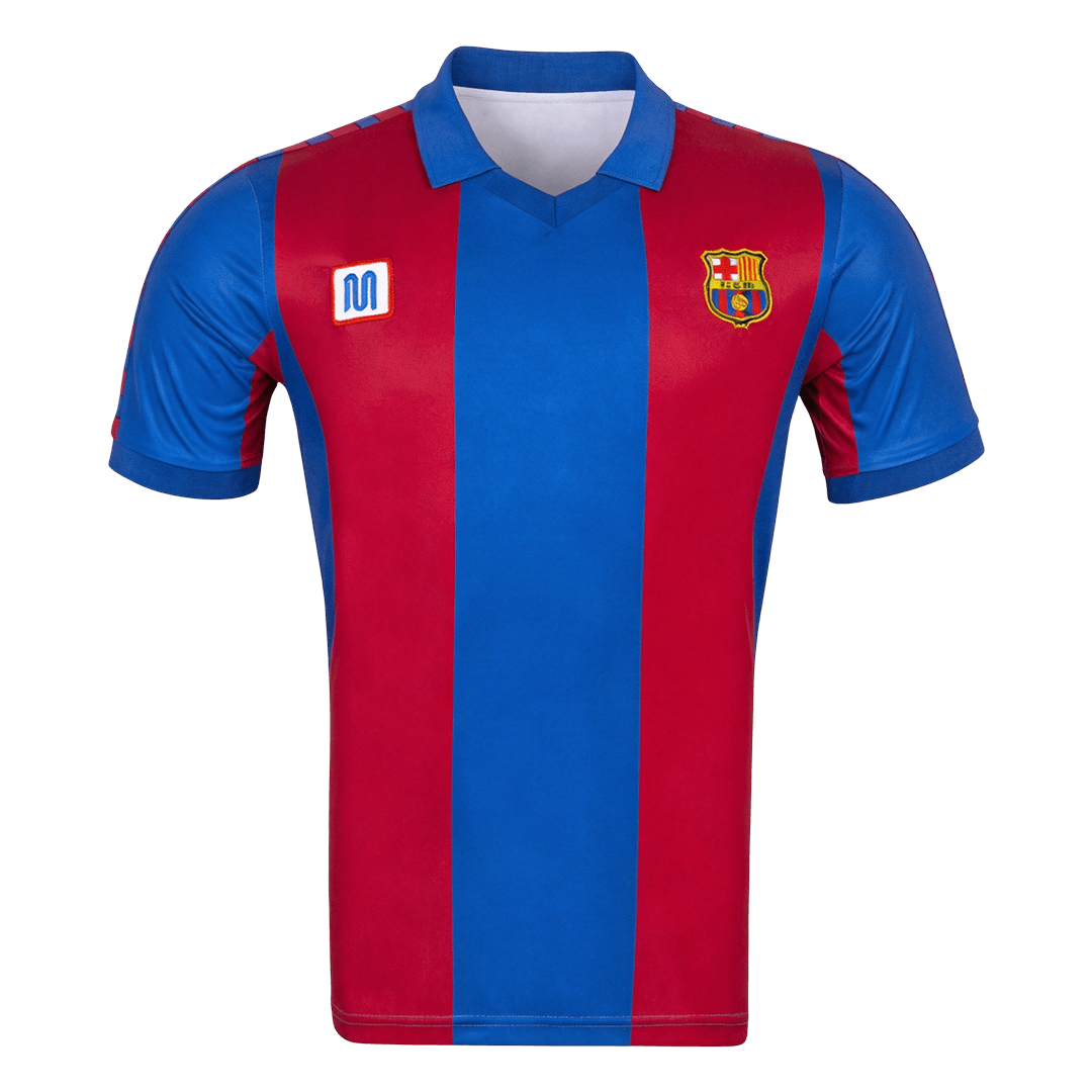 Barcelona Home Soccer Jersey Retro 1980/82 - gojersey