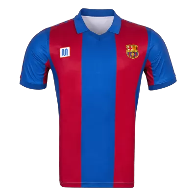 Barcelona Home Soccer Jersey Retro 1980/82 - gojersey