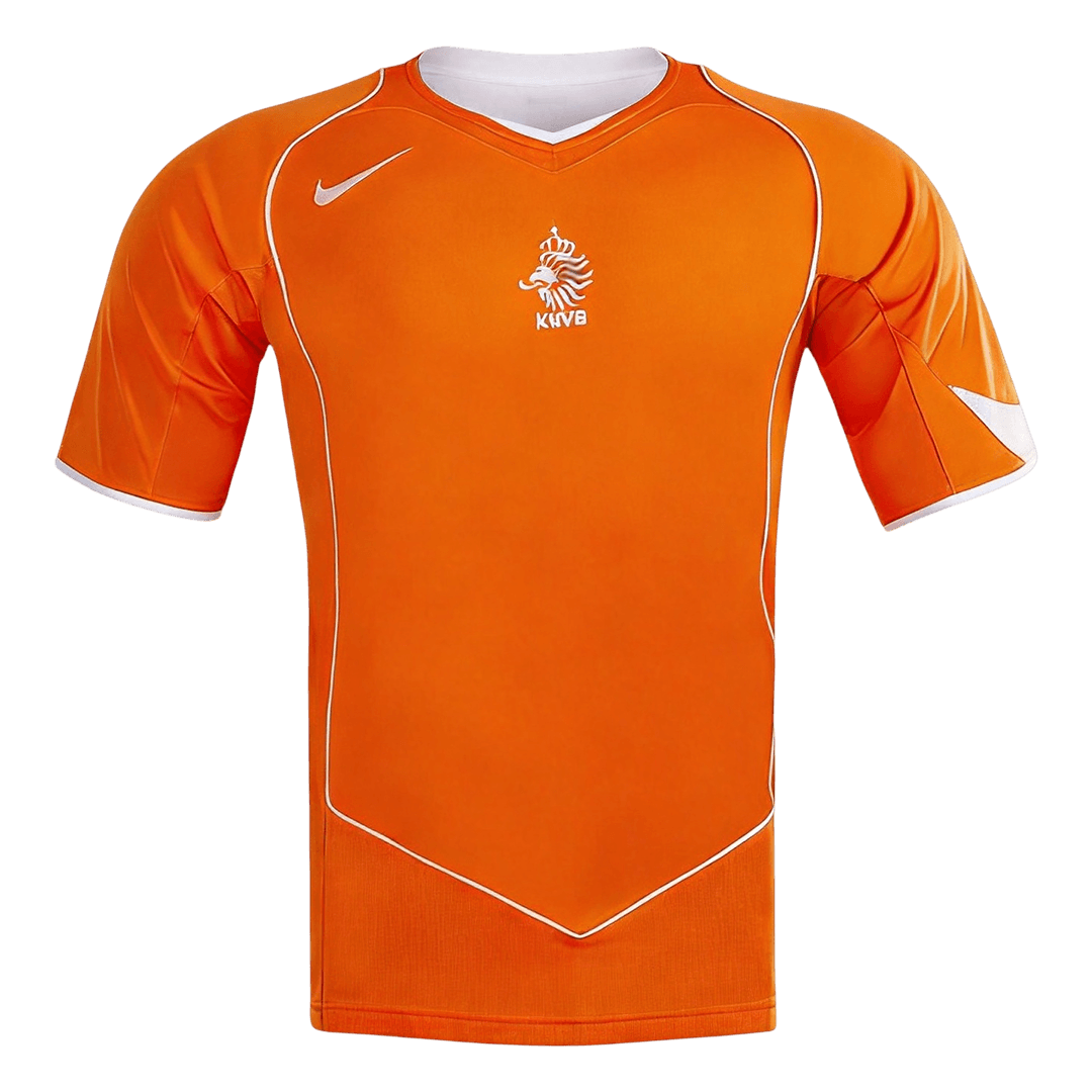Netherlands Home Soccer Jersey Retro 2004 - gojersey