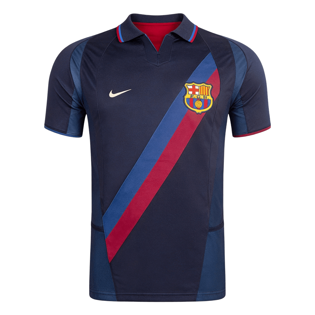Barcelona Third Soccer Jersey Retro 2002/03 - gojersey