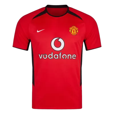 Manchester United Home Soccer Jersey Retro 2002/04 - gojersey