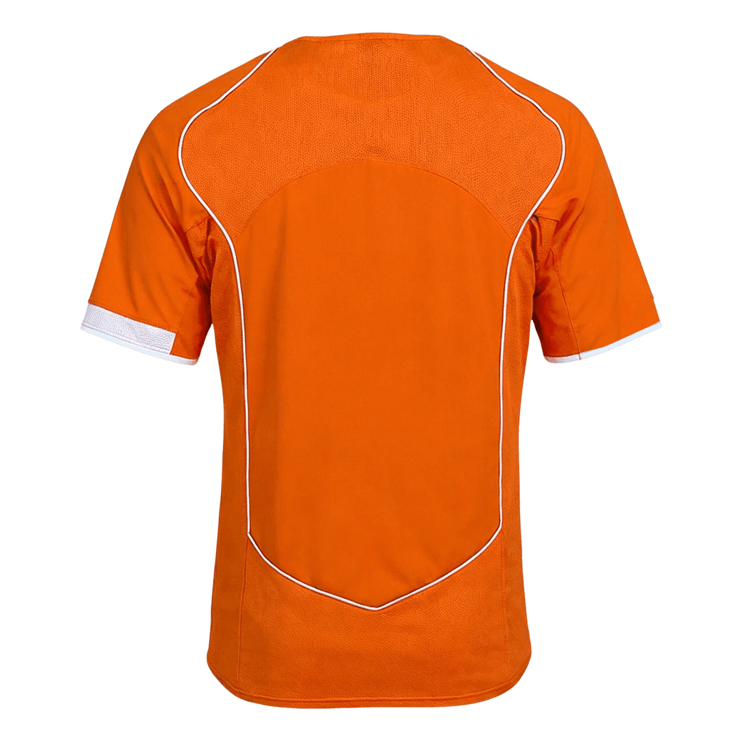 Netherlands Home Soccer Jersey Retro 2004 - gojersey