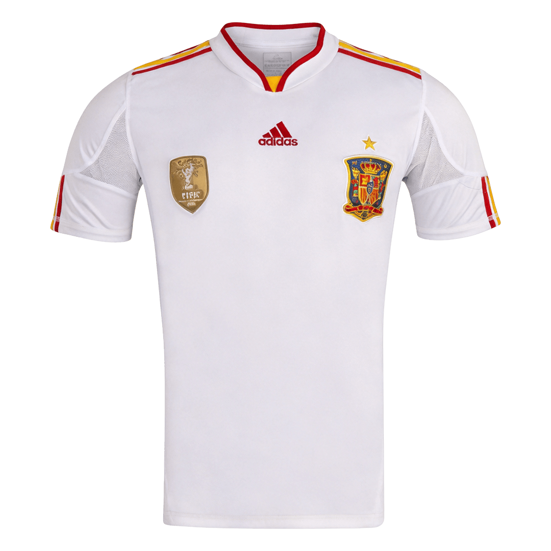 Spain Away Soccer Jersey Retro 2010/12 - gojersey