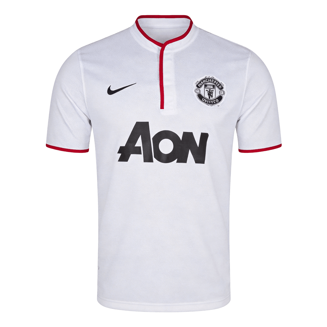 Manchester United Away Soccer Jersey Retro 2013/14 - gojersey