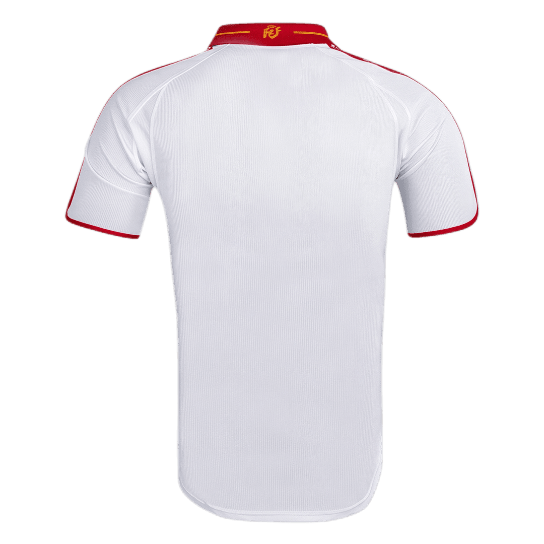 Spain Away Soccer Jersey Retro 2000 - gojersey