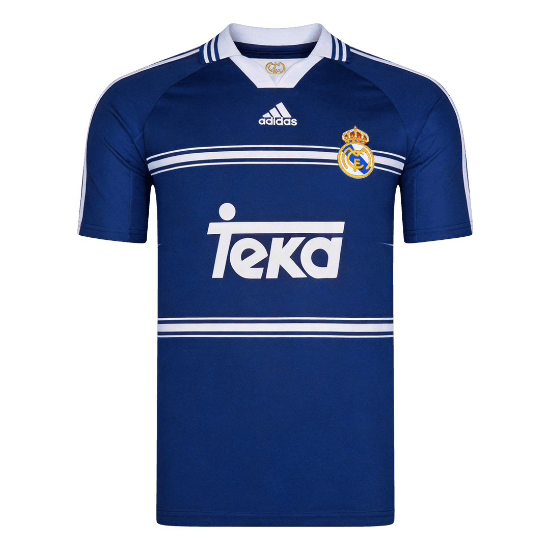 Real Madrid Away Soccer Jersey Retro 1998/99 - gojersey