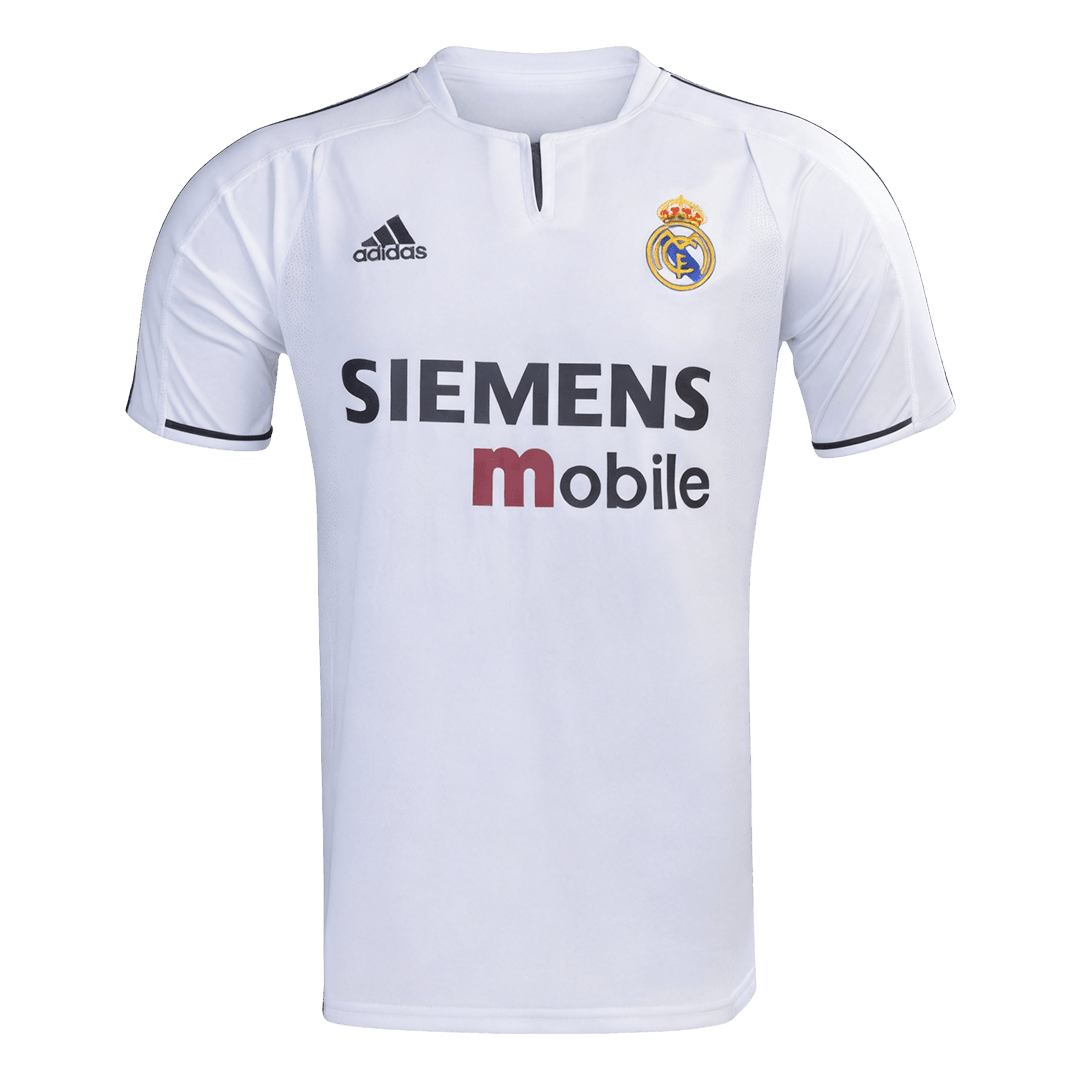 Real Madrid Home Soccer Jersey Retro 2003/04 - gojersey
