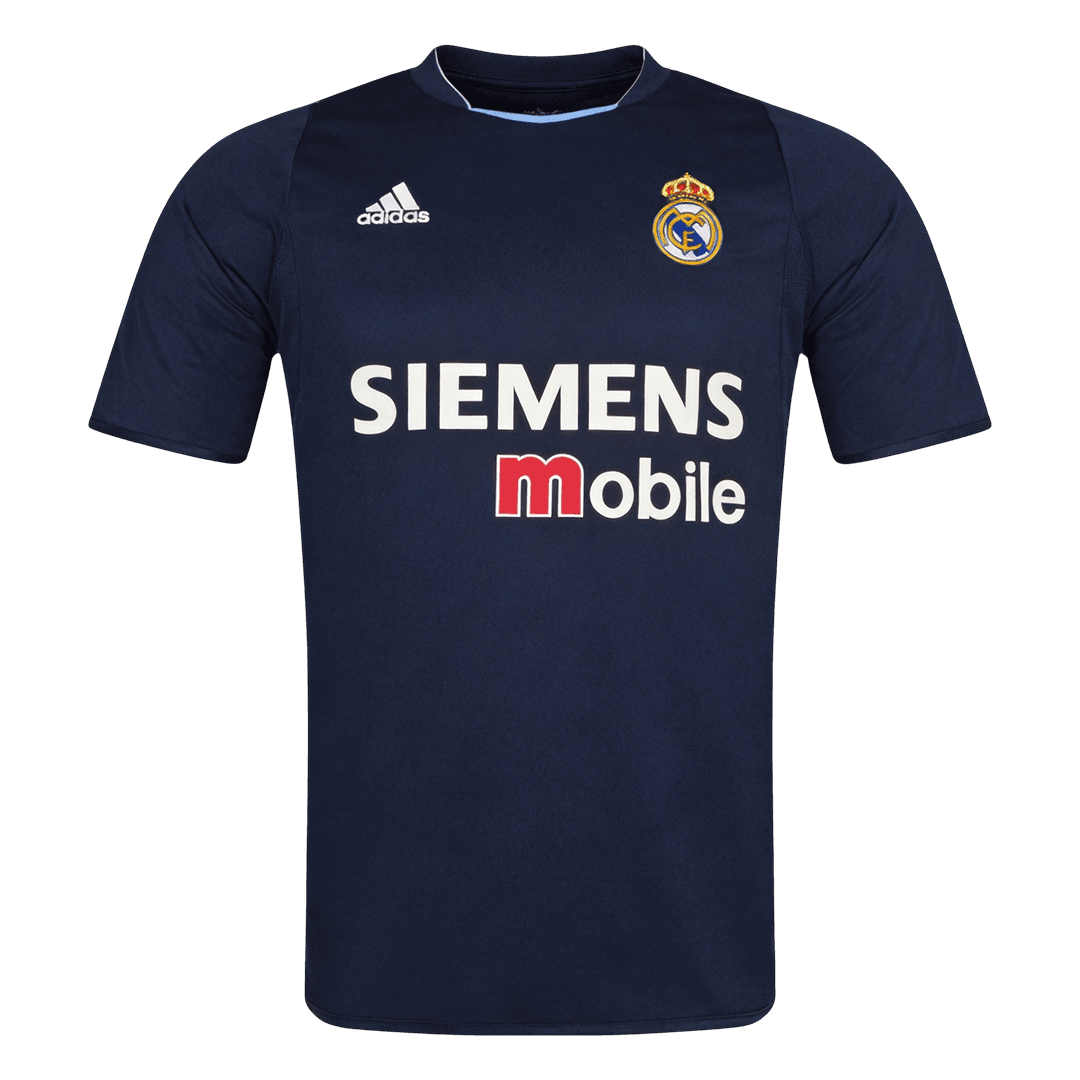Real Madrid Away Soccer Jersey Retro 2003/04 - gojersey