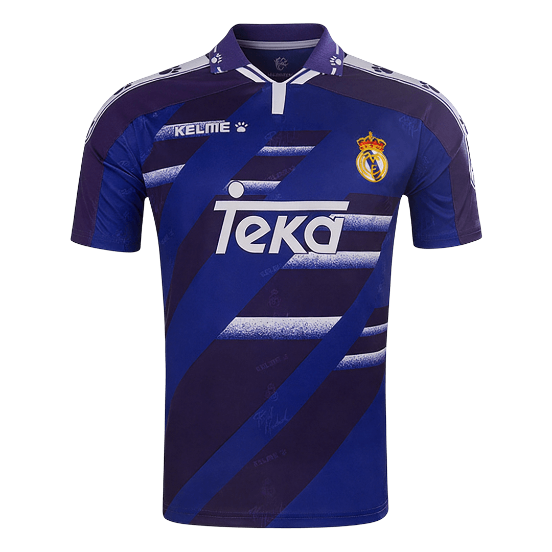 Real Madrid Away Soccer Jersey Retro 1994/96 - gojersey